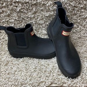 Hunter ankle boots